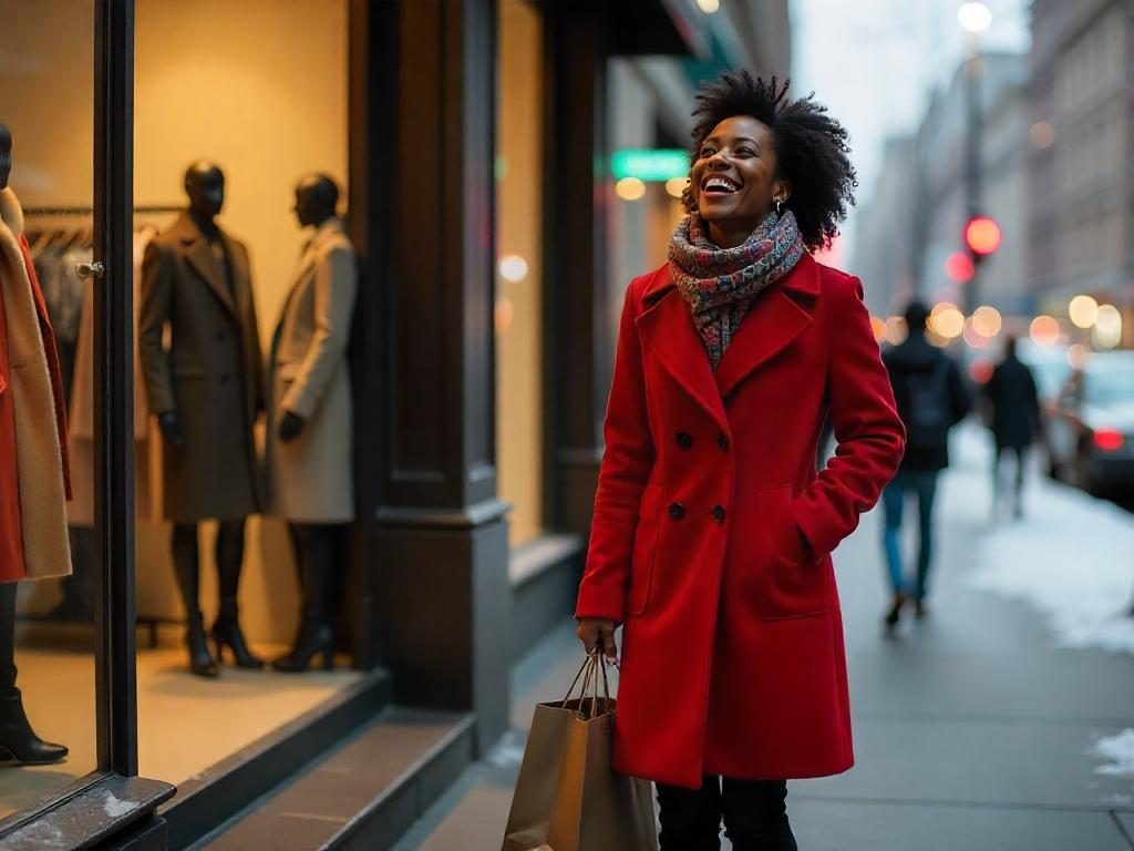 Cliente feliz de su experiencia de compra. Tema:Qué es el upgrade marketing